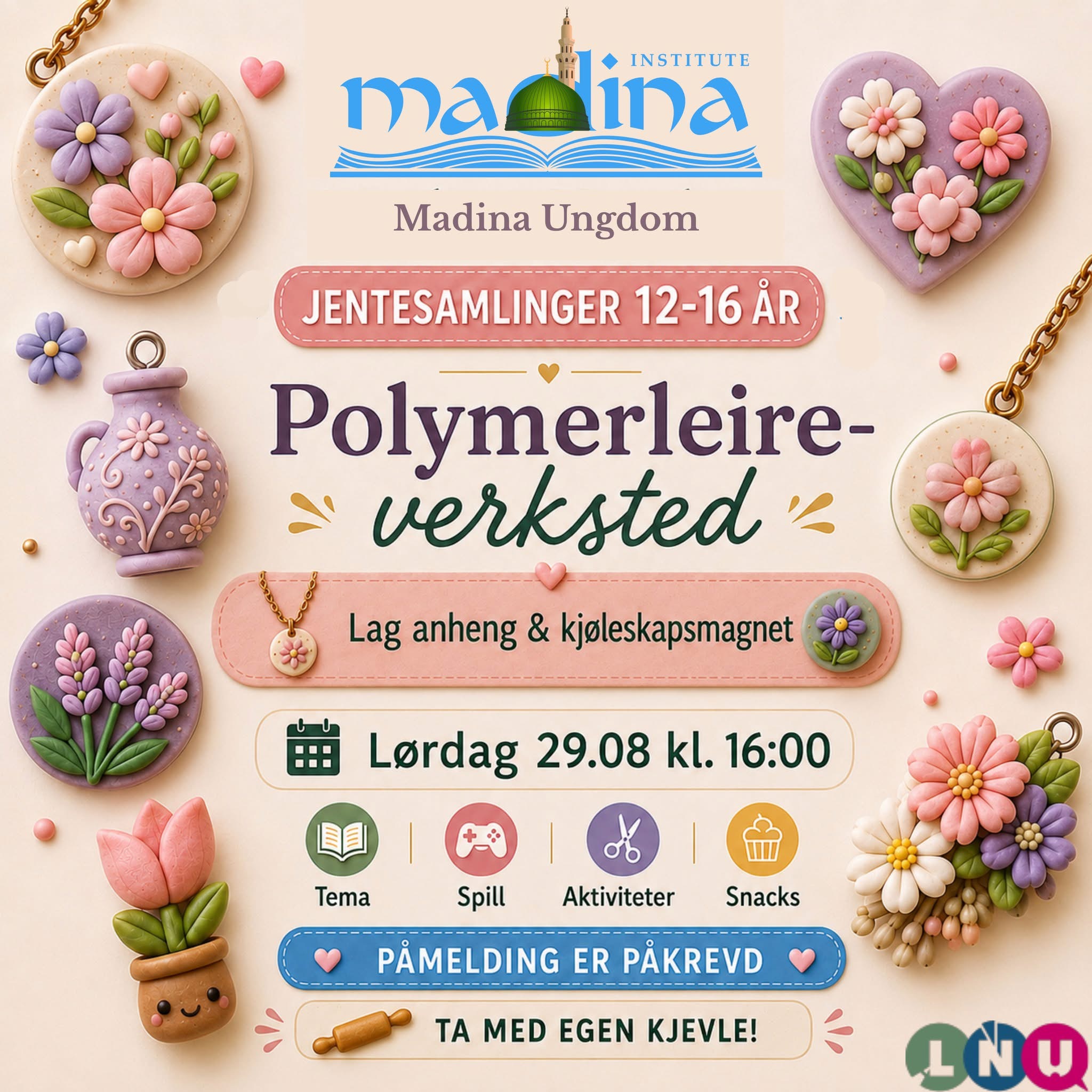 Ferdige anheng og magneter i polymerleire fra verkstedet